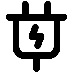 Plug Charging Bold Smiley – Icons