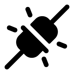 Plugs Connected Fill Smiley – Icons