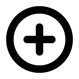 Plus Circle Bold Smiley – Icons