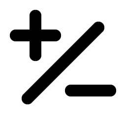 Plus Minus Bold Smiley – Icons
