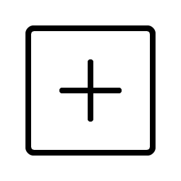 Plus Square Thin Smiley – Icons