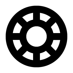 Poker Chip Bold Smiley – Icons
