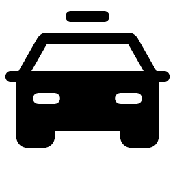 Police Car Fill Smiley – Icons