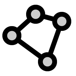 Polygon Duotone Smiley – Icons