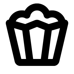 Popcorn Bold Smiley – Icons