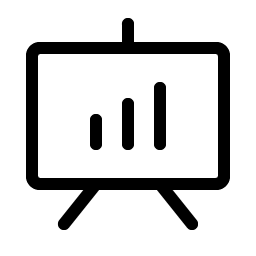 Presentation Chart Light Smiley – Icons