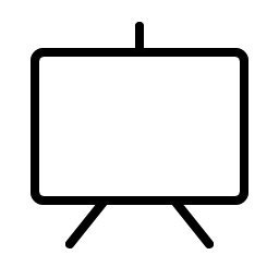 Presentation Thin Smiley – Icons
