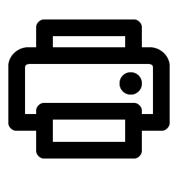 Printer Bold Smiley – Icons