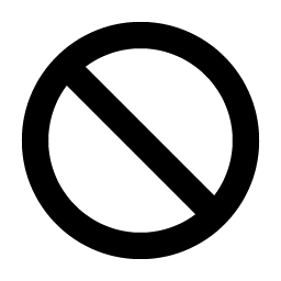 Prohibit Bold Smiley – Icons
