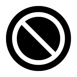 Prohibit Fill Smiley – Icons