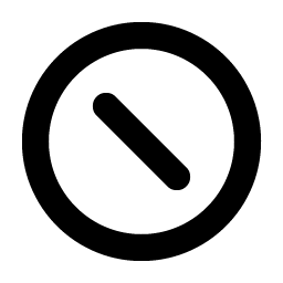 Prohibit Inset Bold Smiley – Icons