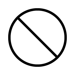 Prohibit Thin Smiley – Icons