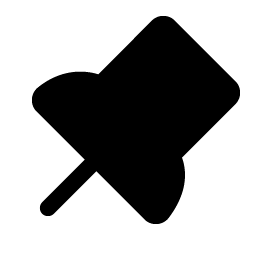 Push Pin Fill Smiley – Icons