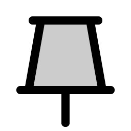 Push Pin Simple Duotone Smiley – Icons