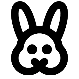 Rabbit Bold Smiley – Icons