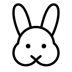 Rabbit Thin Smiley – Icons
