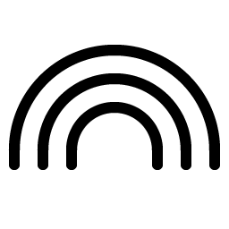 Rainbow Light Smiley – Icons