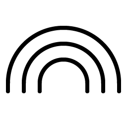 Rainbow Thin Smiley – Icons