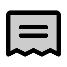 Receipt Duotone Smiley – Icons