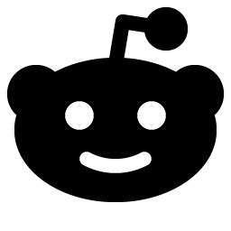Reddit Logo Fill Smiley – Icons
