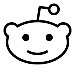 Reddit Logo Thin Smiley – Icons