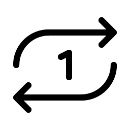 Repeat Once Light Smiley – Icons
