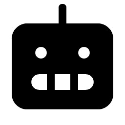 Robot Fill Smiley – Icons