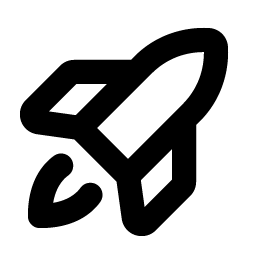 Rocket Launch Bold Smiley – Icons