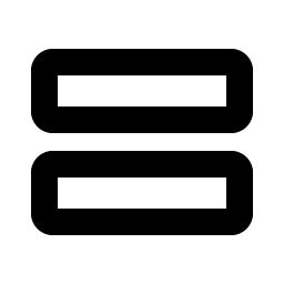 Rows Bold Smiley – Icons