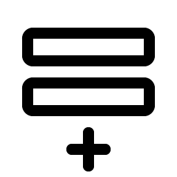 Rows Plus Bottom Smiley – Icons