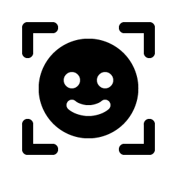 Scan Smiley Fill Smiley – Icons