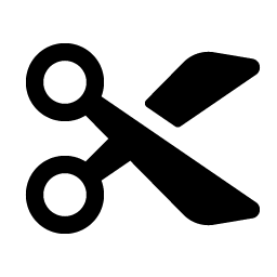 Scissors Fill Smiley – Icons