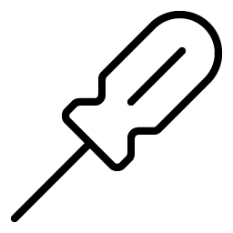 Screwdriver Thin Smiley – Icons