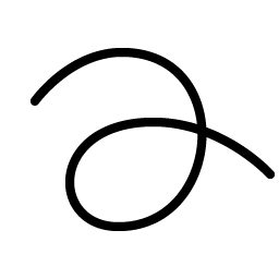 Scribble Loop Thin Smiley – Icons