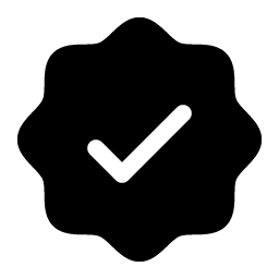 Seal Check Fill Smiley – Icons