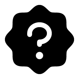 Seal Question Fill Smiley – Icons