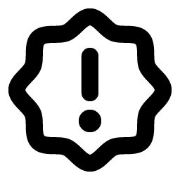 Seal Warning Bold Smiley – Icons