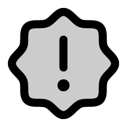 Seal Warning Duotone Smiley – Icons