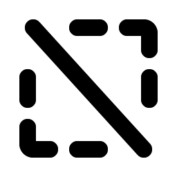 Selection Slash Bold Smiley – Icons