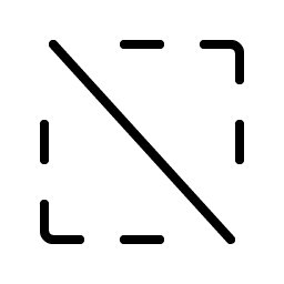Selection Slash Thin Smiley – Icons