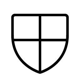 Shield Checkered Thin Smiley – Icons