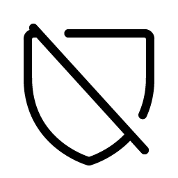 Shield Slash Light Smiley – Icons