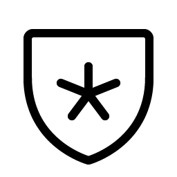 Shield Star Light Smiley – Icons