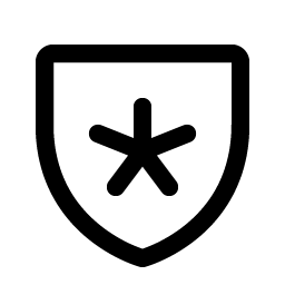 Shield Star Smiley – Icons