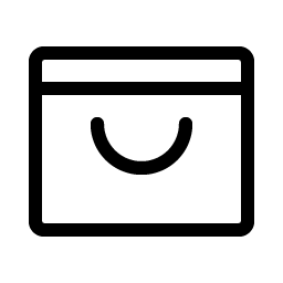 Shopping Bag Open Light Smiley – Icons
