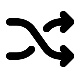 Shuffle Bold Smiley – Icons