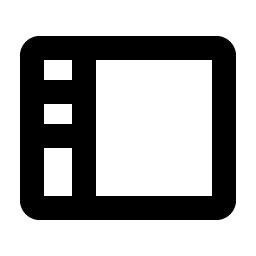 Sidebar Bold Smiley – Icons