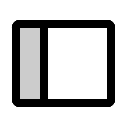 Sidebar Simple Duotone Smiley – Icons