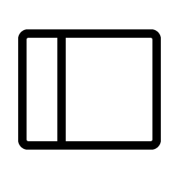 Sidebar Simple Light Smiley – Icons