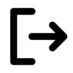 Sign Out Bold Smiley – Icons
